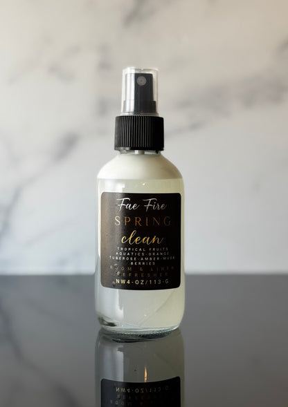 Room & Linen Refresher | 4-OZ Glass Spray Bottle