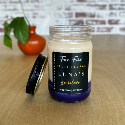 🌙 Luna's Garden | Limited Release Artistic Heritage Style 10 oz Soy Candles