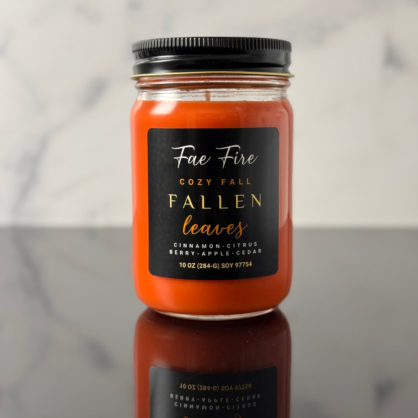 Fallen Leaves | Heritage Style 10 oz Soy Candles