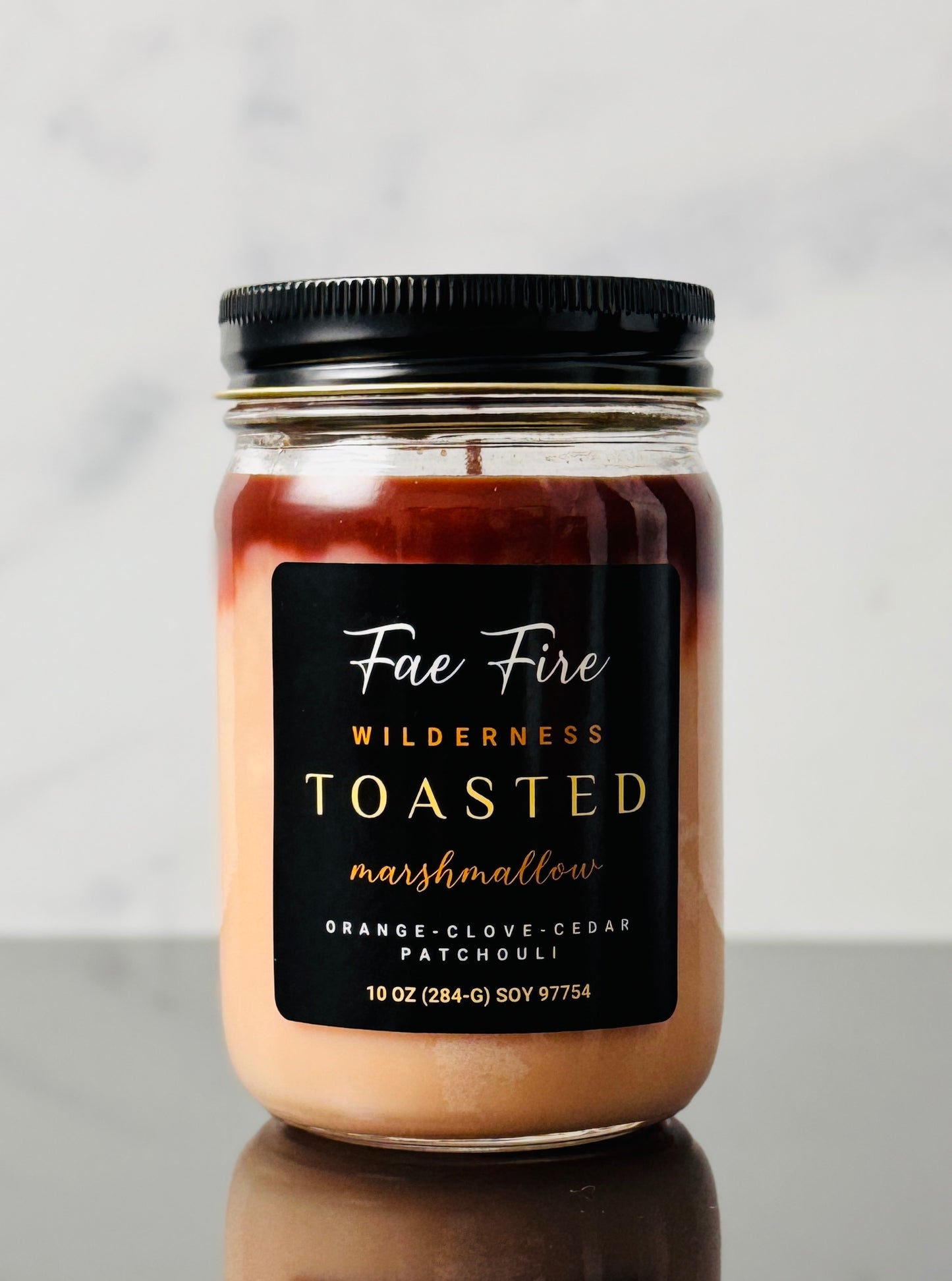 Toasted Marshmallow | Heritage Style 10 oz Soy Candles