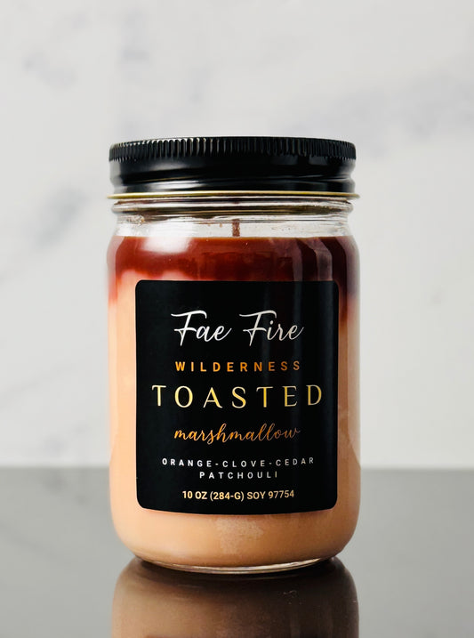 Toasted Marshmallow | Heritage Style 10 oz Soy Candles