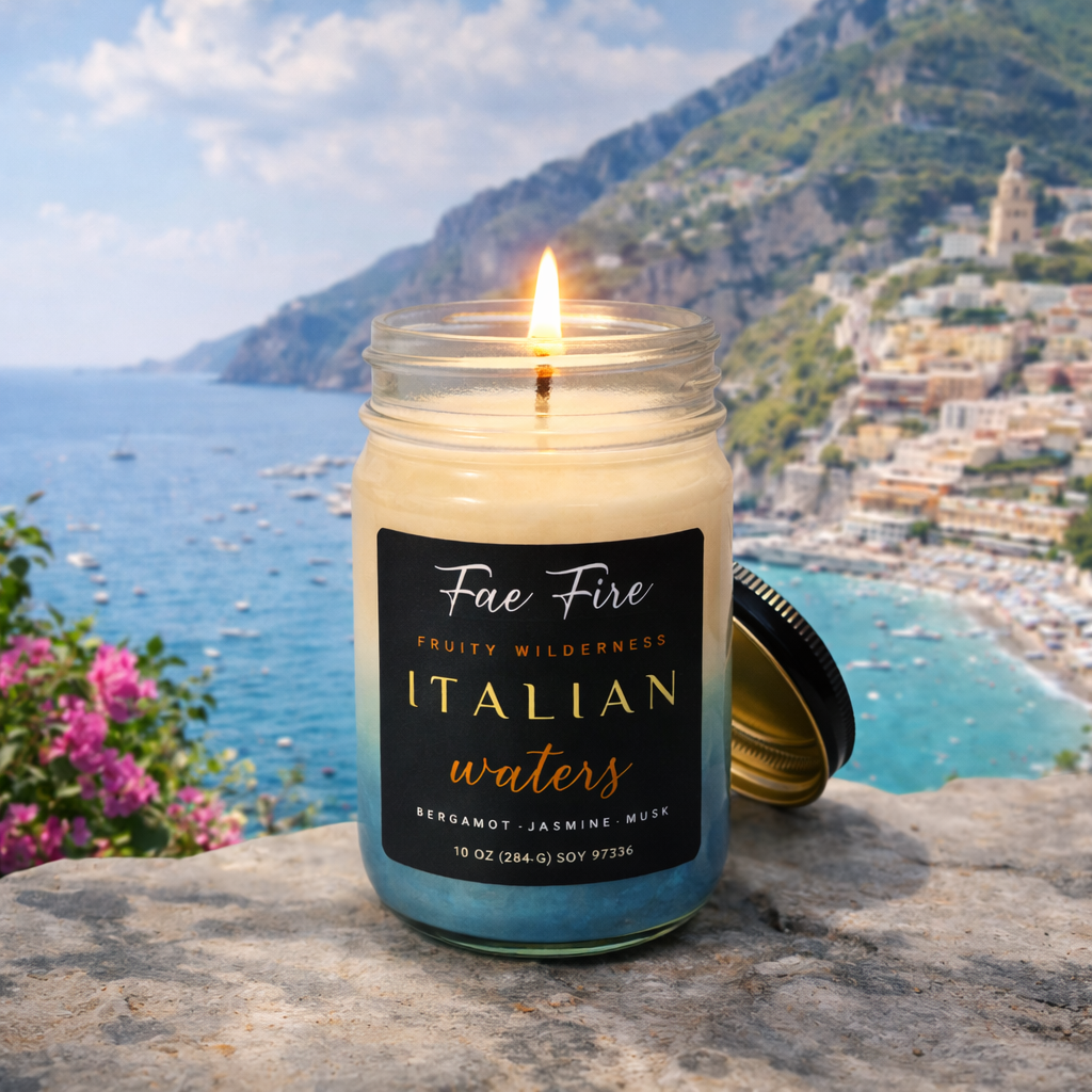 Italian Waters | Artistic Heritage Style 10 oz Soy Candles