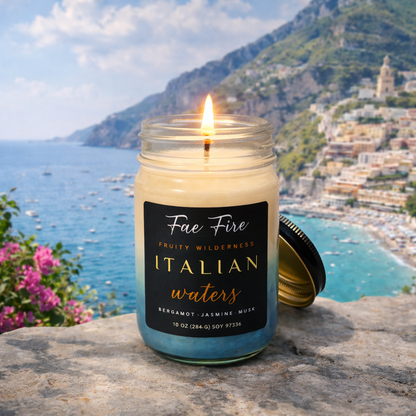 Italian Waters | Artistic Heritage Style 10 oz Soy Candles