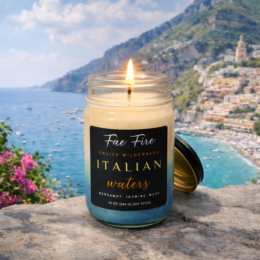 Italian Waters | Artistic Heritage Style 10 oz Soy Candles