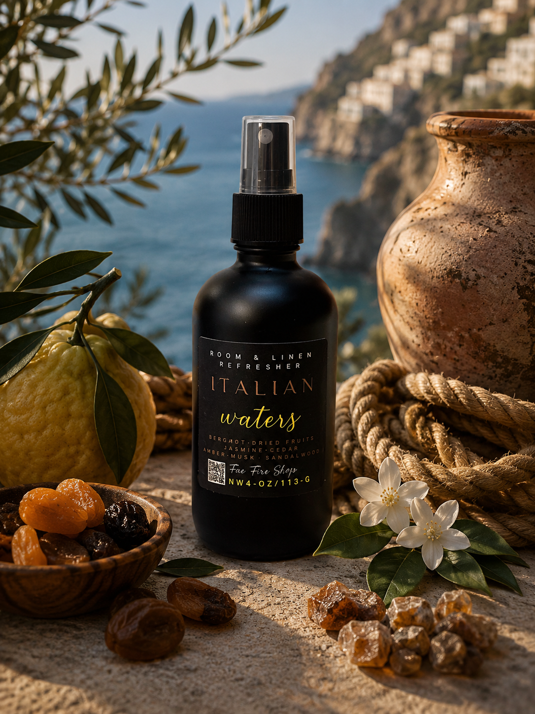 Room & Linen Refresher | 4-OZ Glass Spray Bottle