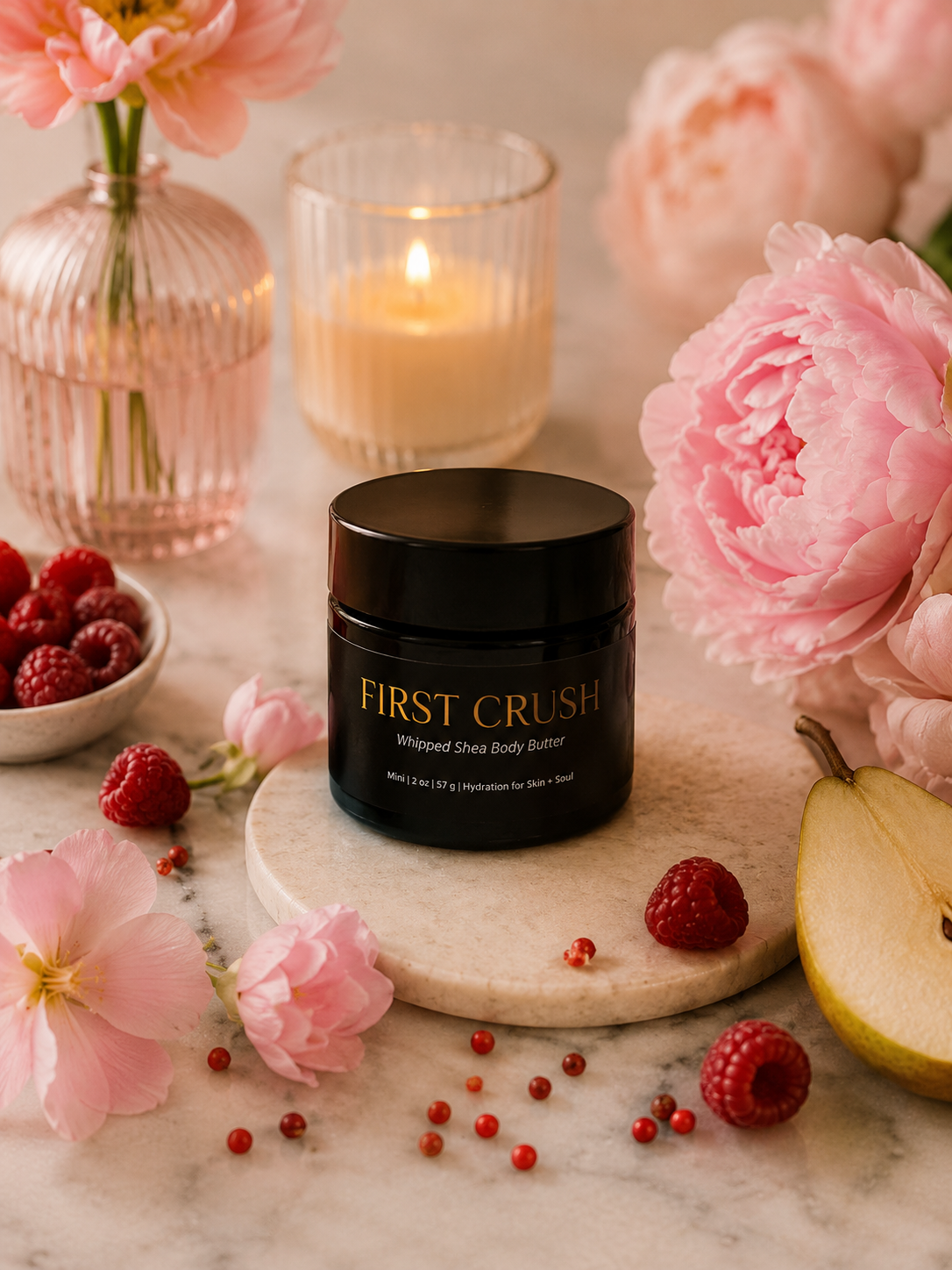 First Crush Nourishing Body Butter | Pear + Peony + Musk