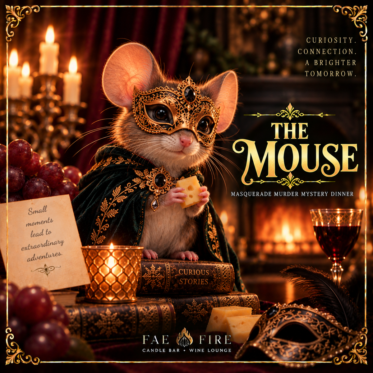 🎭 MASQUERADE MURDER MYSTERY DINNER | Fae Fire Shop