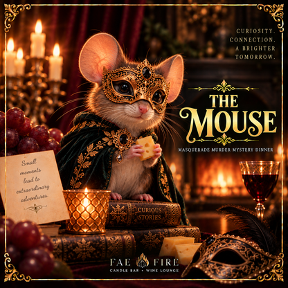 🎭 MASQUERADE MURDER MYSTERY DINNER | Fae Fire Shop