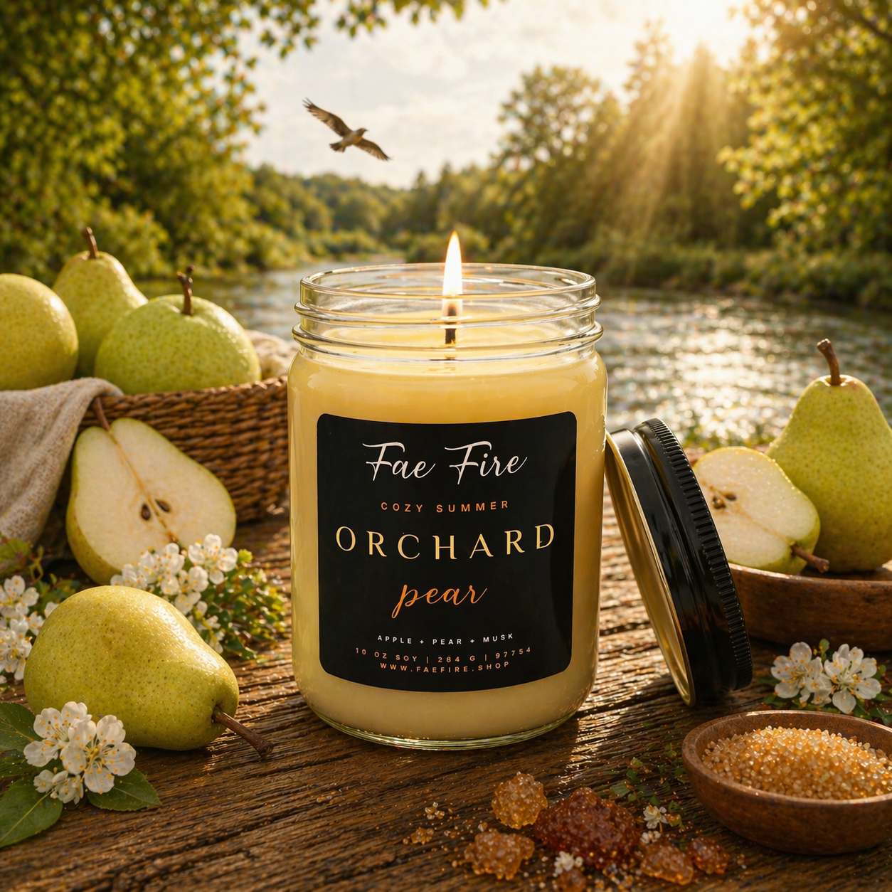 Orchard Pear | Apple + Pear + Musk Soy Candle