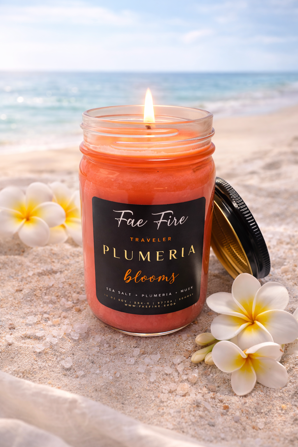 Plumeria Blooms | Heritage Style Soy Candles