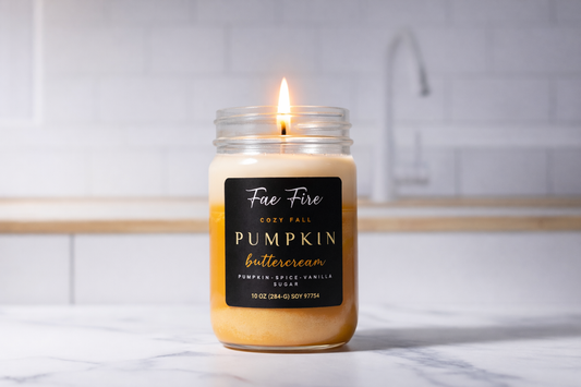 Pumpkin Buttercream  | Heritage Style 10 oz Soy Candles