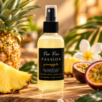 Room & Linen Refresher Spray | 4-OZ Glass Spray Bottle