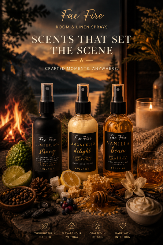 Room & Linen Refresher | 4-OZ Glass Spray Bottle