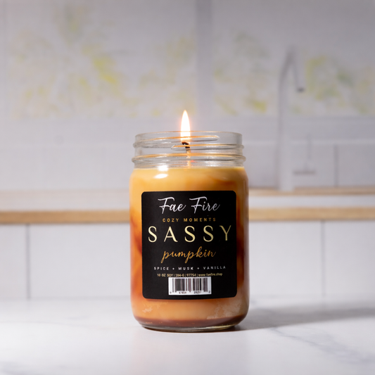 Sassy Pumpkin | Heritage Style 10 oz Soy Candles
