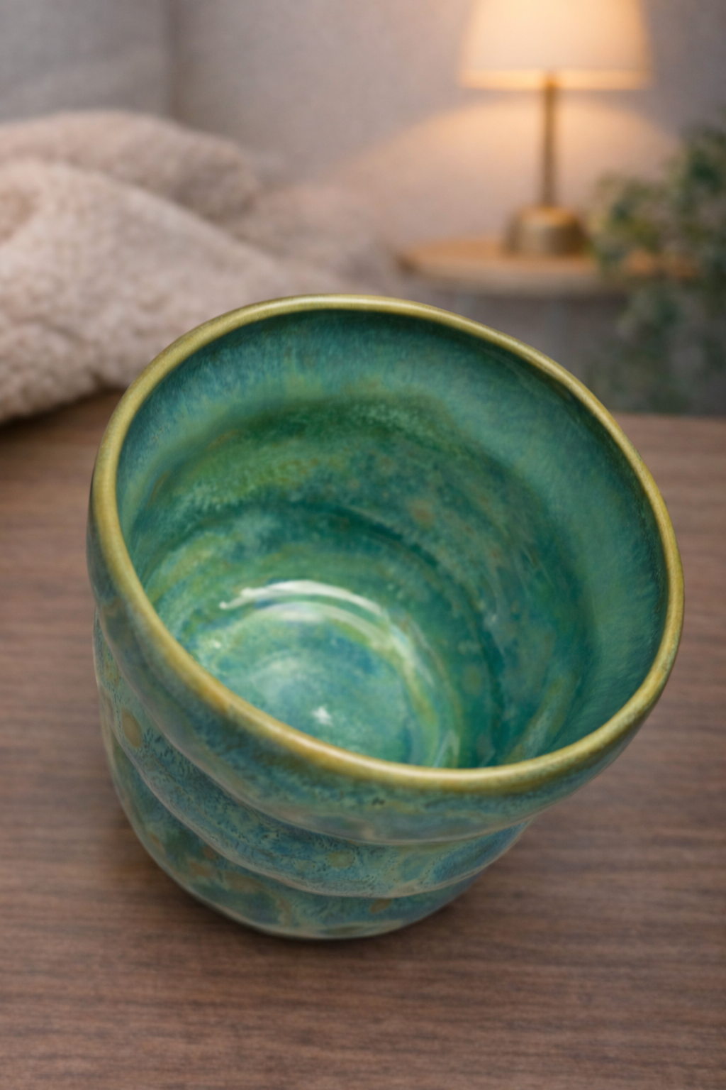 Sea Green Vase | Handmade Ceramics by CS Moss
