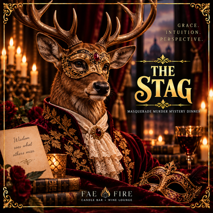🎭 MASQUERADE MURDER MYSTERY DINNER | Fae Fire Shop