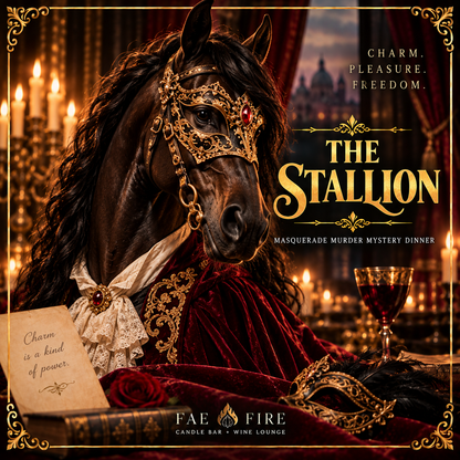 🎭 MASQUERADE MURDER MYSTERY DINNER | Fae Fire Shop