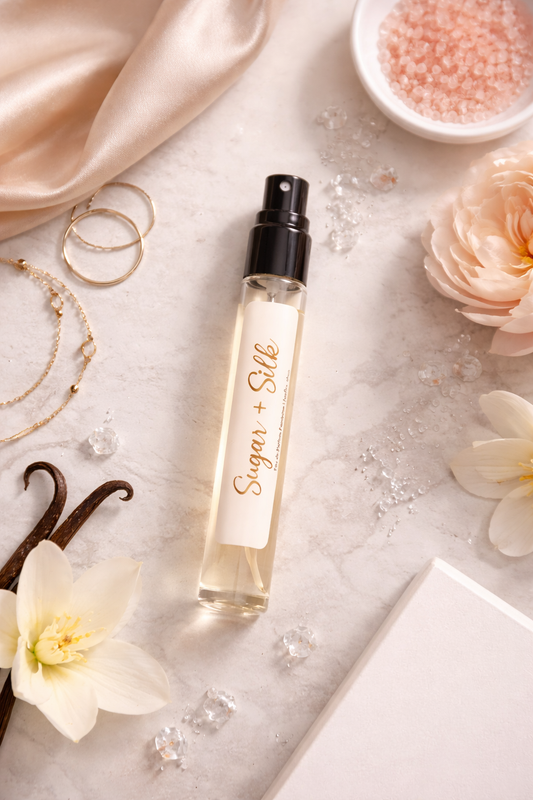 Sugar + Silk | Body Perfume 15 ML Fine Fragrance Travel Spray