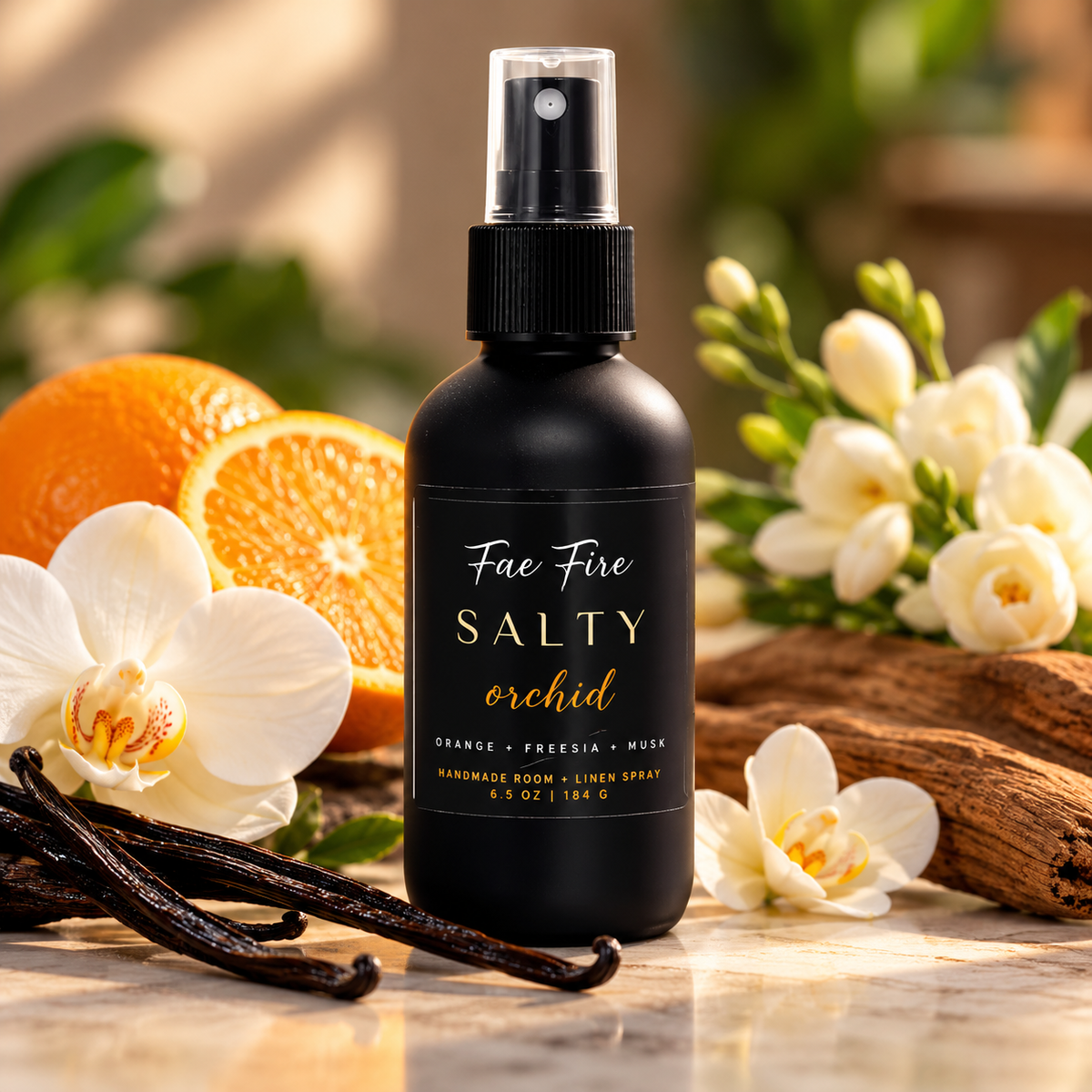 Room & Linen Refresher Spray | 4-OZ Glass Spray Bottle