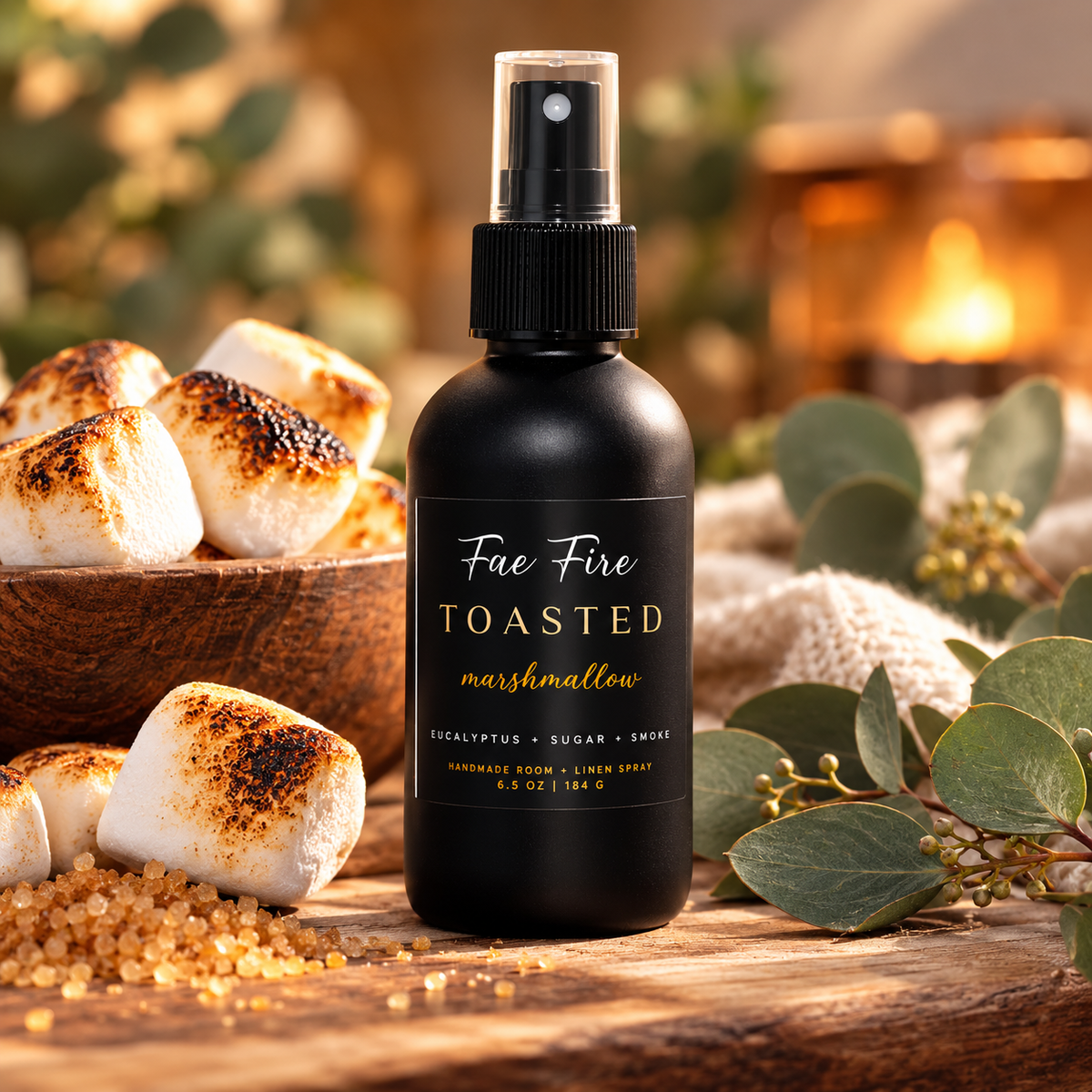 Room & Linen Refresher Spray | 4-OZ Glass Spray Bottle