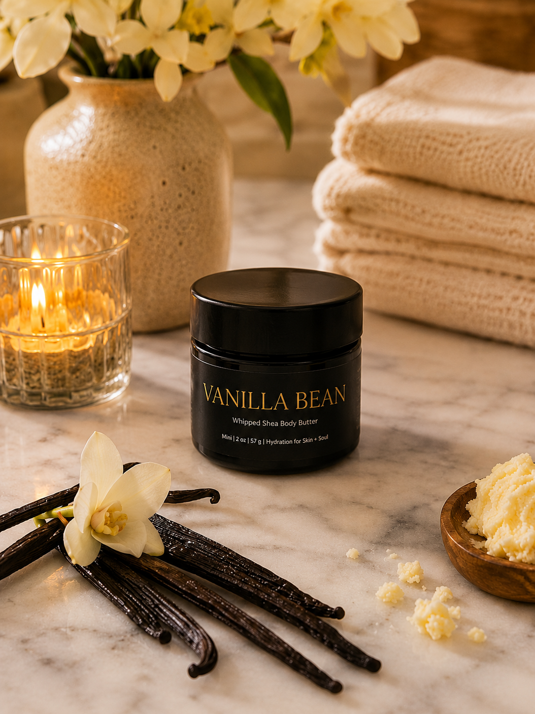 Vanilla Bean Nourishing Body Butter | Butter + Cake + Vanilla