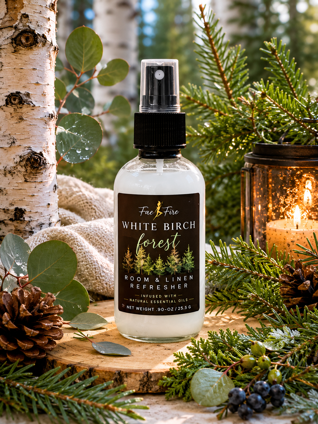 Room & Linen Refresher | 4-OZ Glass Spray Bottle