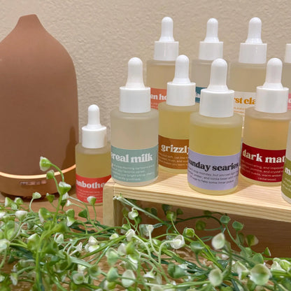 Scented aroma oil blend - wool dryer ball & diffuser scent