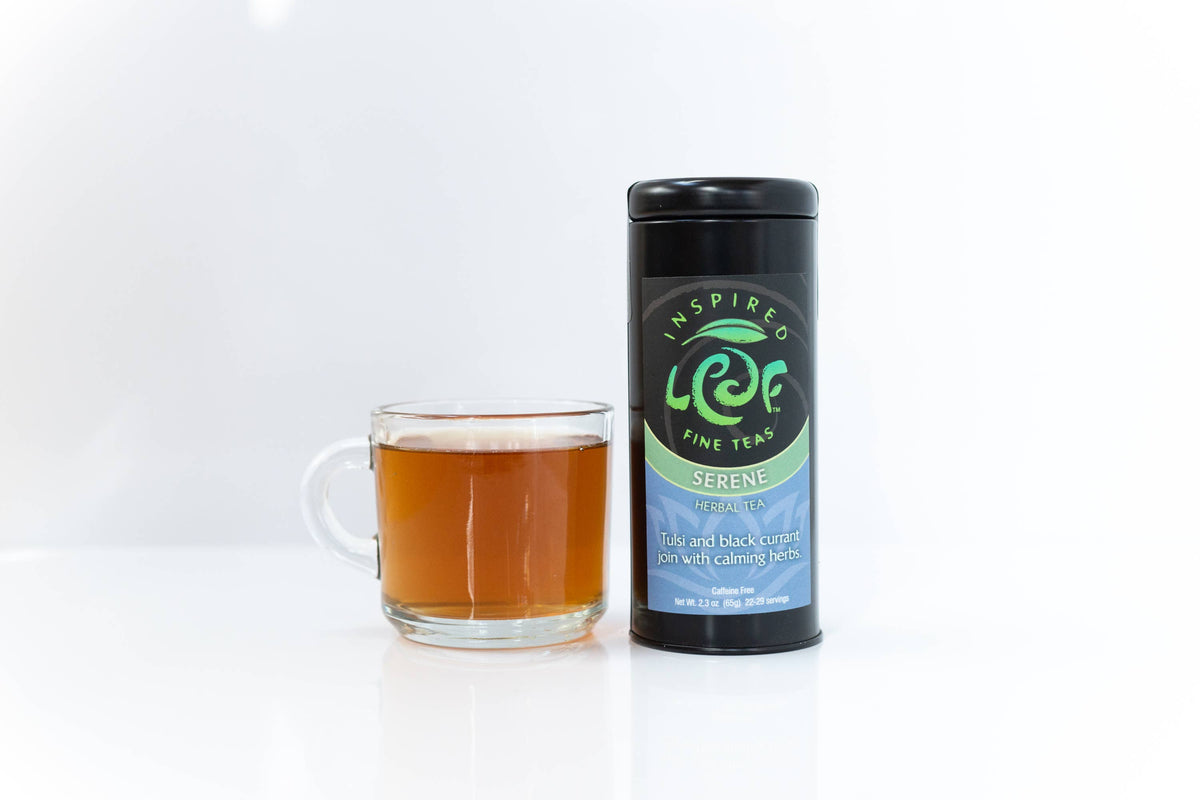 Serene Herbal Tea | Organic Tulsi, Chamomile & Lemon Balm