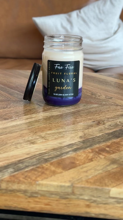 🌙 Luna's Garden | Limited Release Artistic Heritage Style 10 oz Soy Candles